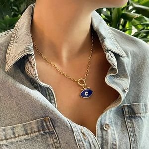 Evil eye necklace